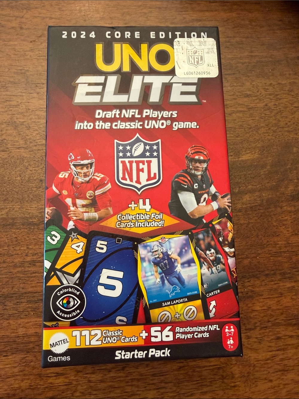 FREE UNO Elite NFL Football Game